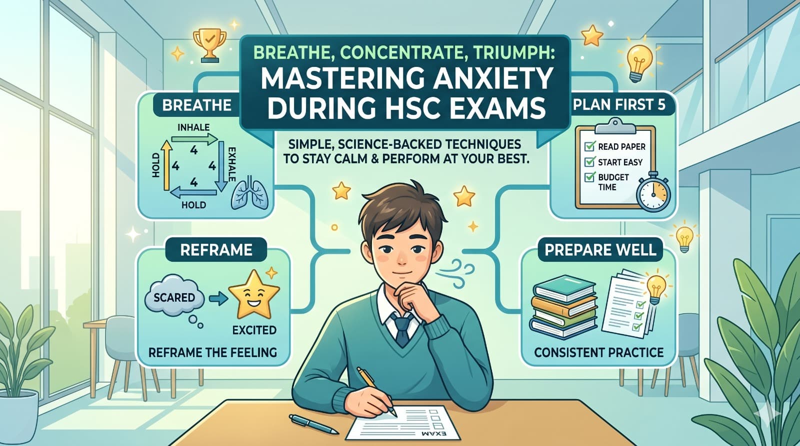 Tips to Manage Emotions During HSC Exam Preparation